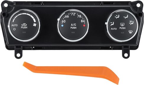 55111170AI A/C Heater Climate Control Module for Jeep Wrangler 2011 2012 2013 HVAC Control Switch Panel Replace No.55111170AA/55111170AB/55111170AC/55111170AD/55111170AE in Saudi Arabia