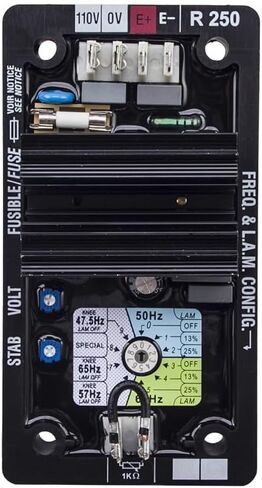 R250 AVR Generator Voltage Regulator Stabilizer Control Module Panel Parts in Saudi Arabia