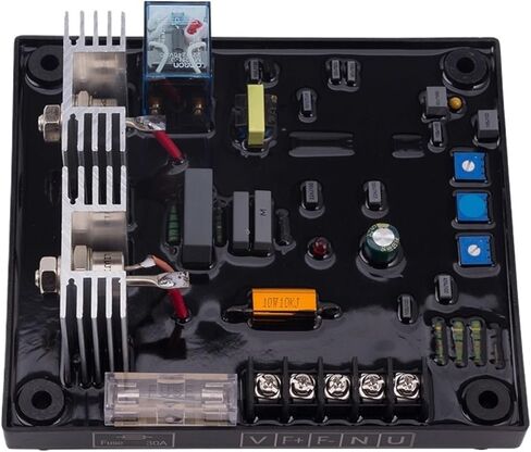 العالمي POW50A 30A AVR منظم جهد كهربائي أوتوماتيكي لمولد فرش وحدة التحكم المثبت الضابط 50HZ 60HZ in Kuwait