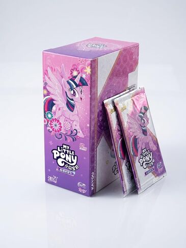 KAYOU My Little Pony Trading Cards Moon Edition Series 6 Collector Box 18 Booster Packs Rare Collectible Set【CN】 in Saudi Arabia