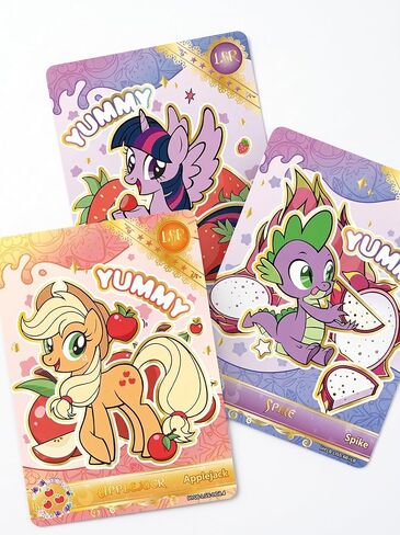 KAYOU My Little Pony Trading Cards Moon Edition Series 6 Collector Box 18 Booster Packs Rare Collectible Set【CN】 in Saudi Arabia