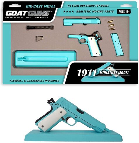 GoatGuns Miniature 1911 موديل | أزرق فاتح ناعم in Kuwait