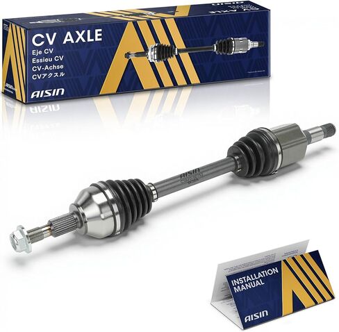 AISIN AFTERMARKET CVAFD-00752 Front Driver CV Axle Shaft Assembly - Compatible with Ford Fusion 2013-2020, Police Responder Hybrid SSV Plug-In Hybrid 2019-2020, Lincoln MKZ 2014-2016 in Kuwait