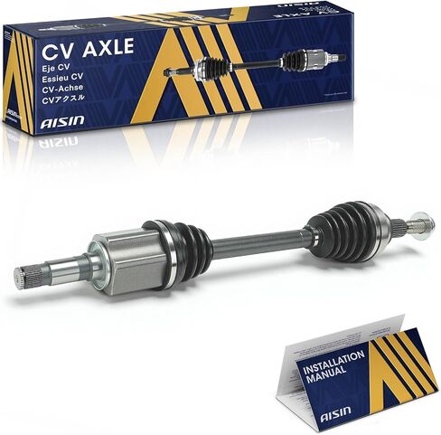 AISIN AFTERMARKET CVAFD-00752 Front Driver CV Axle Shaft Assembly - Compatible with Ford Fusion 2013-2020, Police Responder Hybrid SSV Plug-In Hybrid 2019-2020, Lincoln MKZ 2014-2016 in Kuwait