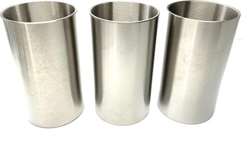 Piston set + cylinder liner + bearing set Compatible with Yanmar 3TNB82 Engine FX215M FX215 FF225D 215 AF22 AF24 Tractor in Kuwait