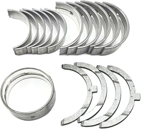 Piston set + cylinder liner + bearing set Compatible with Yanmar 3TNB82 Engine FX215M FX215 FF225D 215 AF22 AF24 Tractor in Kuwait