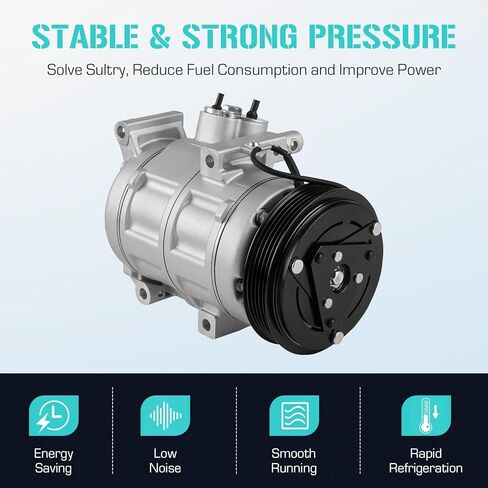 AC Compressor with Clutch Fit for 2010 2011 2012 2013 Mazda 3 2L, 2010-2013 Mazda 3 Sport 2L, Replace CO 11192C, Air Condition automotive replacement in Kuwait
