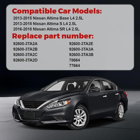 ضاغط مكيف الهواء مع قابض متوافق مع ضاغط Altima 2.5L 2013-2018 VCS141C استبدال 92600-3TA2A، 92600-3TA2B، 92600-3TA2C in Kuwait