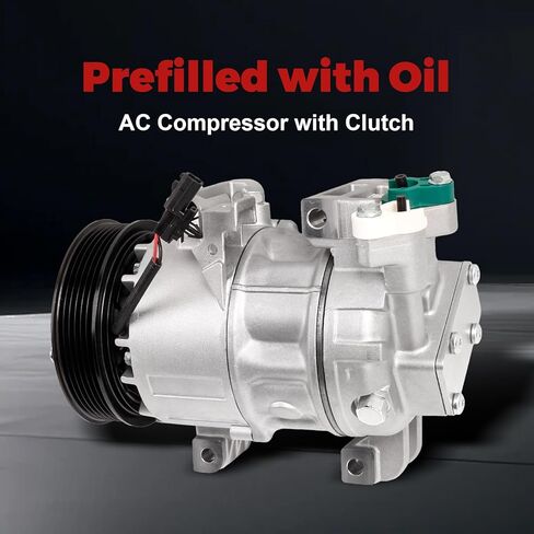 ضاغط مكيف الهواء مع قابض متوافق مع ضاغط Altima 2.5L 2013-2018 VCS141C استبدال 92600-3TA2A، 92600-3TA2B، 92600-3TA2C in Kuwait