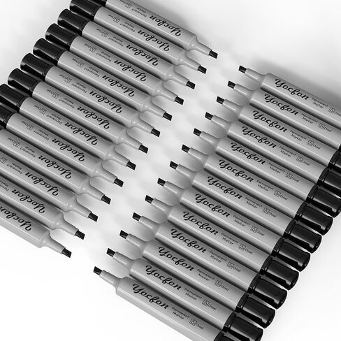 Permanent Markers,128 Pack, Crown Whiteboard Markers With Chisel Tip, Waterproof Markers, Works On Plastic, Wood, Stone And Metal For Doodling, Marking in Saudi Arabia