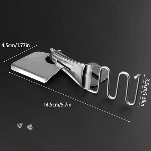 Adjustable Bias Tape Binder Foot for Sewing Machine (Fits up to 30mm) - Heavy Duty Stainless Steel Binding Attachment, Universal Low/High Shank Presser Foot for Quilting, Garment Hemming in Saudi Arabia