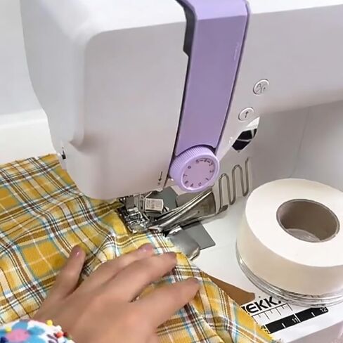 Adjustable Bias Tape Binder Foot for Sewing Machine (Fits up to 30mm) - Heavy Duty Stainless Steel Binding Attachment, Universal Low/High Shank Presser Foot for Quilting, Garment Hemming in Saudi Arabia