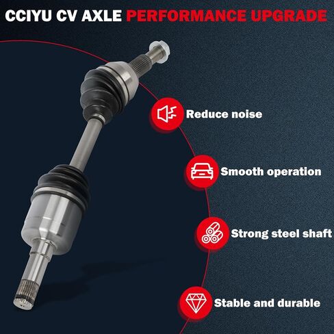 CCIYU 66-1400 Front CV Axle Shaft Assembly 2005-2006 for Chevrolet Equinox V6 3.4L,2006-2006 for Pontiac Torrent V6 3.4L,2002-2003 for Saturn Vue V6 3.0L,Front Left or Right in Kuwait