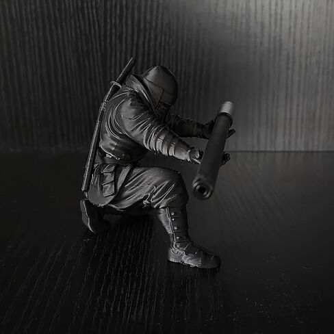 Ninja Warrior Pen Holder – Stylish Desk Organizer for Ballpoint Pens, Fountain Pens & Pencils, Ideal Gift for Friends & Coworkers in Kuwait