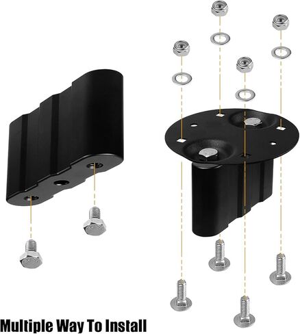 Cargo Racks Fit for Standard Pack Mount, Compatible with Fuel & Gas Can & Water Pack Mount in Saudi Arabia