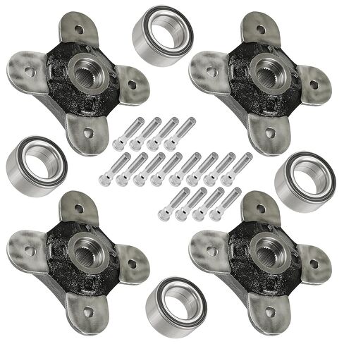 Caltric Front Rear Wheel Hub with Bearing Compatible with Polaris RZR XP Turbo/RZR XP 4 Turbo 2018-2021 in Kuwait