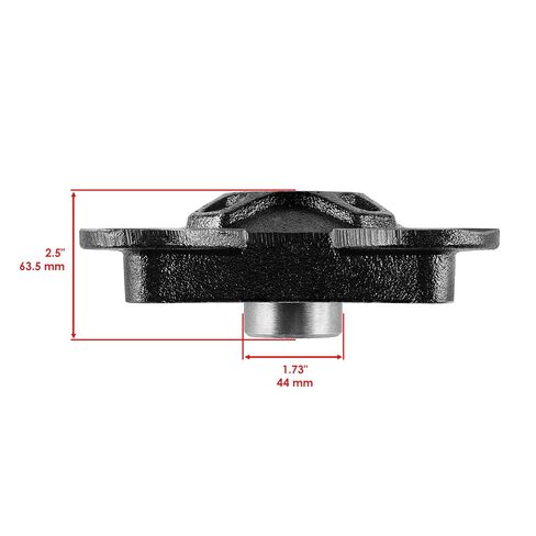 Caltric Front Rear Wheel Hub with Bearing Compatible with Polaris RZR XP Turbo/RZR XP 4 Turbo 2018-2021 in Kuwait
