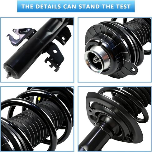 Complete Struts Spring Assembly Front Struts Shock Absorber Fit for 2014-2023 JEEP CHEROKEE Set of 2,OE: 173125 173126 in Saudi Arabia