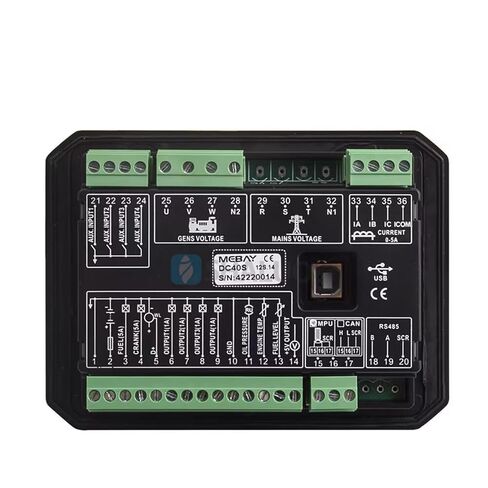 Replace HGM4010 DSE4610 DC40S Mebay Diesel Gas Gasoline Generator Engine Controller Module Panel DC42S HGM4020(DC40S) in Saudi Arabia