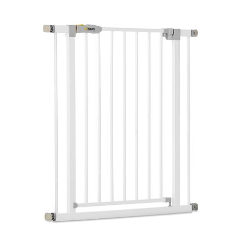 Hauck 59728 Open N Stop KD Pressure Fit Baby & Pet Safety Gate w/3.5" Extension, Accommodates 33 to 35" Wide Home Doorway, Stairway, or Hallway, White in Saudi Arabia