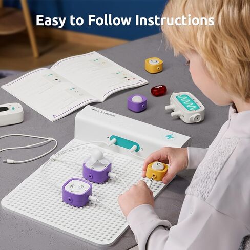 Science Can STEM Toys for Ages 8-13, Circuit Board for Kids with Smart Voice Control, Electronics Exploration Kit 120+ Circuit Projects, Educational Stem Kits for Kids Age 8-10 in Saudi Arabia