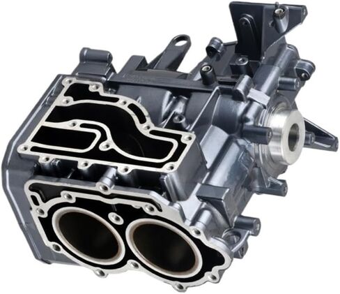 63V-15100-00-94 Outboard Engine Crankcase Assembly Fit for 2 Stroke 9.9HP 15HP 63V-15100 63V-15100-02-1S in Kuwait