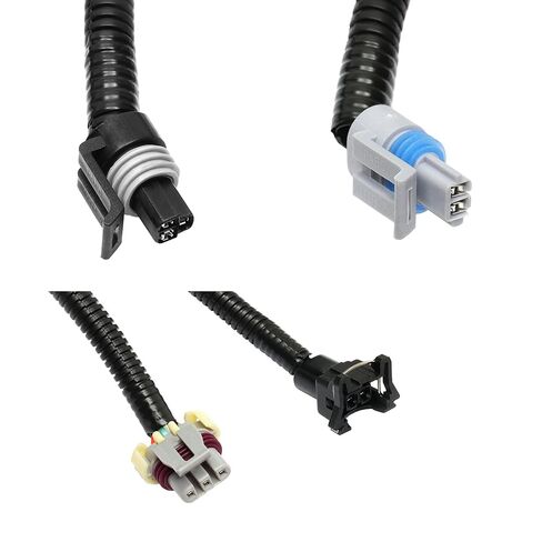 Standalone Wiring Harness, 4L60E DBC, Red/Blue PCM, Compatible with 1997-2006 GM LS1 Vortec Engine 4.8 5.3 6.0 L, LS Swap Engine Harness, Stand Alone Wire Harness, Drive by Cable Throttle Body in Kuwait