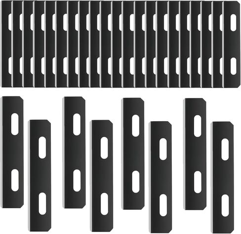 40-Pack 3002-00 Leather Skiver Replacement Blades Compatible with Tandy Leather Models 3025-00 Super Skiver and 3001-00 Safety Beveler in Saudi Arabia