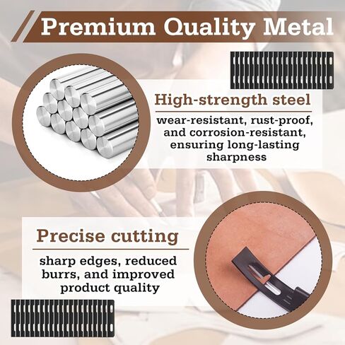 40-Pack 3002-00 Leather Skiver Replacement Blades Compatible with Tandy Leather Models 3025-00 Super Skiver and 3001-00 Safety Beveler in Saudi Arabia