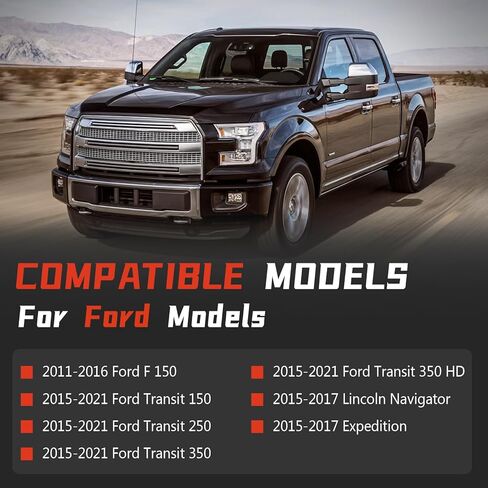 طقم خط تبريد توربو متوافق مع 2011 2012 2013 2014 2015 2016 2017 2018 2019 2020 2021 Ford F150 Expedition Transit 150 250 350 350 HD Lincoln Navigator Coolant Line Kit استبدال 926-186 in Kuwait