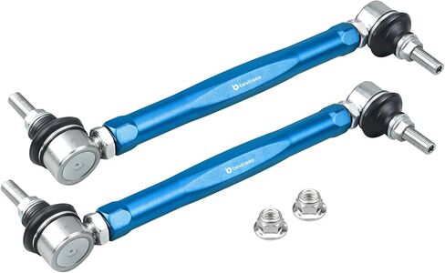 Bevinsee Adjustable Front Sway Bar End Link Suspension Kit Compatible with BMW 3 Series E46 1999-2006, Z4 E85/E86 2003-2008, Replacement for 31356780847, 31351095694, Aluminum, Red in Kuwait