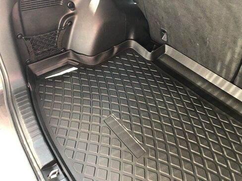 سجادة أرضية صندوق السيارة الخلفي وبطانة الحمولة | قطع بالليزر ومخصص حسب الطلب لسيارة Honda CR-V 2012 2013 2014 2015 2016 ملحقات السيارة in Kuwait