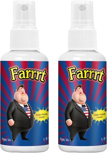 BLUEYE 2Packs Stink Spray,Extra Strong,Potent Stink Smell,Hilarious Gag Gifts,Funny Pranks Stuff for Adults,Stocking Stuffers -April Fools-Non Toxic Bad Gas in Saudi Arabia