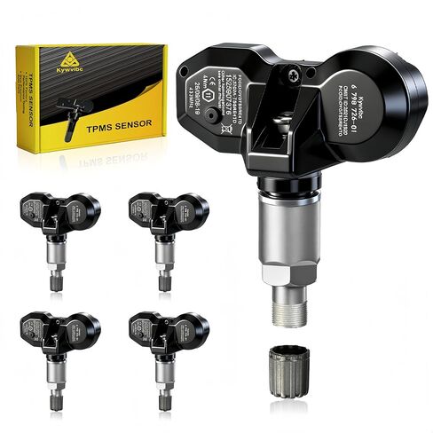 4PCS Pre-Programmed TPMS Sensor, 433MHZ Tire Pressure Monitor System Sensor Compatible with BMW Mini Rolls Royce Replace RDE008 36236798726 in Saudi Arabia