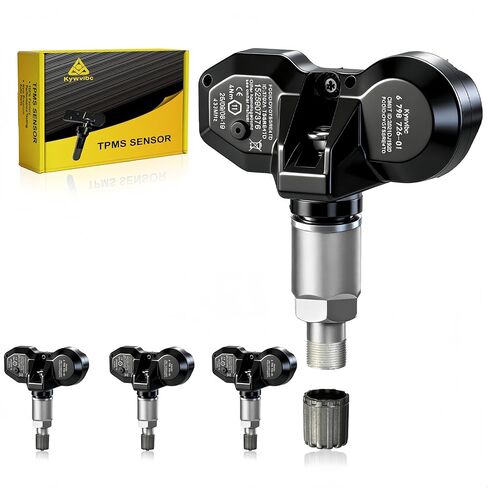 4PCS Pre-Programmed TPMS Sensor, 433MHZ Tire Pressure Monitor System Sensor Compatible with BMW Mini Rolls Royce Replace RDE008 36236798726 in Saudi Arabia