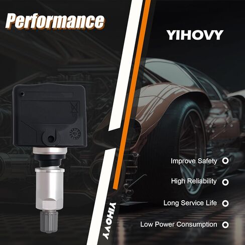 مستشعر مراقبة ضغط الإطارات TPMS مبرمج مسبقًا 19316553 مناسب لنيسان 350z ألتيما أرمادا كيوب ماكسيما مورانو NV200 باثفايندر كويست روج سينترا تيتان فيرسا إكستيرا - 315 ميجا هرتز (4) in Kuwait