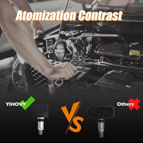 مستشعر مراقبة ضغط الإطارات TPMS مبرمج مسبقًا 19316553 مناسب لنيسان 350z ألتيما أرمادا كيوب ماكسيما مورانو NV200 باثفايندر كويست روج سينترا تيتان فيرسا إكستيرا - 315 ميجا هرتز (4) in Kuwait