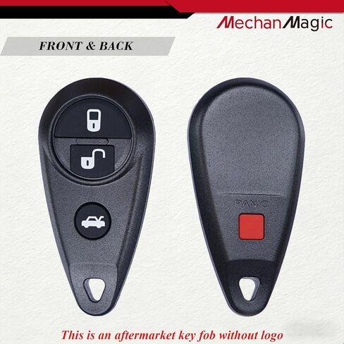 MechanMagic Key Fob Replacement Fits for 2005-2007 Subaru Legacy Outback / 2009 Forester / 2007-2009 Impreza WRX STI / 2006-2008 B9 Tribeca (NHVWB1U711) Keyless Entry Remote Control (Set of 2) in Kuwait