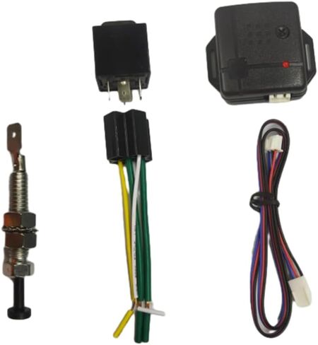 MACHSWON Car Keyless Entry System Kit with 2 Remote Controllers, Compatible with Any Vehicle Equipped with Central Locking Systems, 1 Set in Kuwait