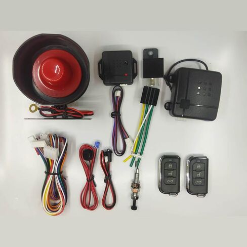 MACHSWON Car Keyless Entry System Kit with 2 Remote Controllers, Compatible with Any Vehicle Equipped with Central Locking Systems, 1 Set in Kuwait