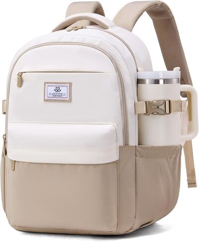 LOVEVOOK Laptop Backpack for Women & Teens with 40oz Cup Buckle, 15.6" Computer Backpack for School, College, Work & Weekend, Gift for Her in Kuwait