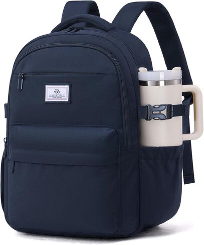 LOVEVOOK Laptop Backpack for Women & Teens with 40oz Cup Buckle, 15.6" Computer Backpack for School, College, Work & Weekend, Gift for Her in Kuwait