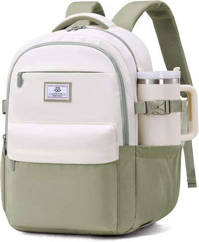 LOVEVOOK Laptop Backpack for Women & Teens with 40oz Cup Buckle, 15.6" Computer Backpack for School, College, Work & Weekend, Gift for Her in Kuwait