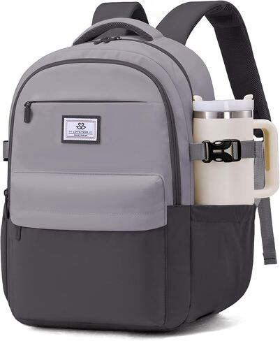 LOVEVOOK Laptop Backpack for Women & Teens with 40oz Cup Buckle, 15.6" Computer Backpack for School, College, Work & Weekend, Gift for Her in Kuwait