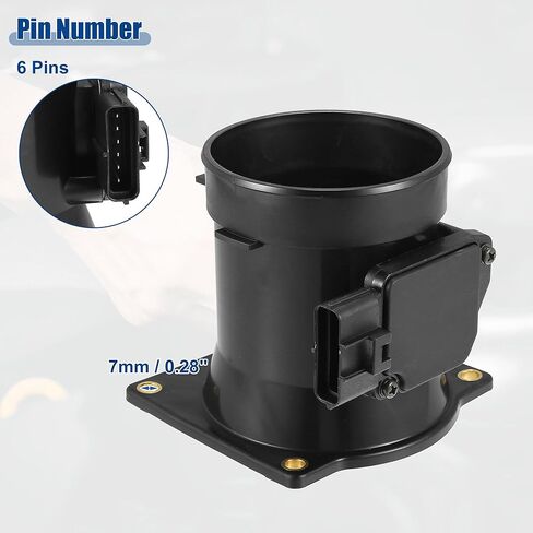 استبدال مستشعر تدفق الهواء الشامل للسيارة من ACROPIX مناسب لمازدا MPV 2000-2006 رقم GY0113215 - حزمة من 1 in Kuwait