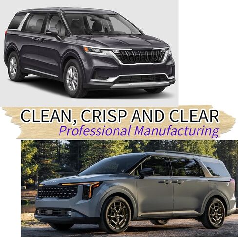 شفرة الممسحة الخلفية لكيا كرنفال 2022-2025 2024 2023 | تناسب تمامًا موديلات Hybrid EX LXS SX Prestige LX LXS | شفرة ممسحة الزجاج الأمامي الخلفية البديلة من OEM in Kuwait