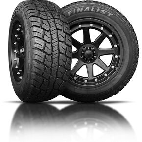 Set of 2 (Two) Finalist Terreno AT LT275/70R18 125/122S 10 Ply Load Range E All Terrain All Seasons Tires 3PMSF for Light Truck (Tire Only) + 3 Year Road Hazard Warranty in Saudi Arabia