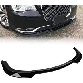 Fit for 2015-2023 Chrysler 300 Front Bumper Lip - C/S/Limited/Touring Edition 3-Piece Gloss Black Splitter Separator Kit, Air Chin Body Kit in Saudi Arabia