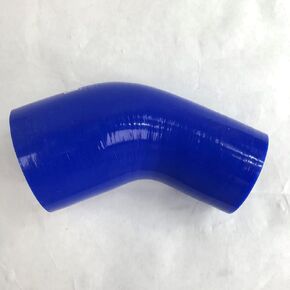 2.5" to 2" I.D. Silicone Coupler 45 Degree Angled Elbow Hose Universal (45 degree 2.5" to 2" blue) in Saudi Arabia
