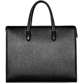 work bag Laptop Bag For Women Leather Work Tote Laptop For Computer Briefcase Business Office Fingerprint Unlock Handbag in Saudi Arabia